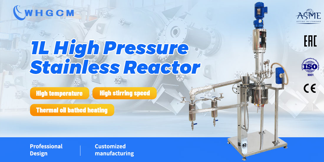 poster of the 1L high pressure stainless reactor