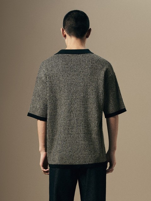 Men's short-sleeved knitwear