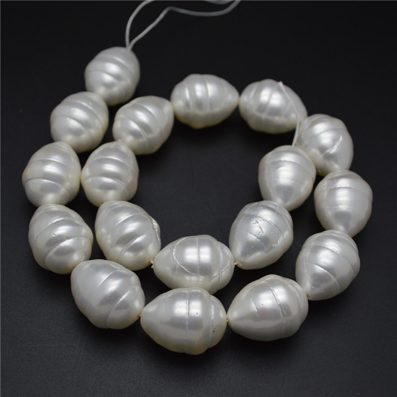 17*22MM Big Drop Shell Beads