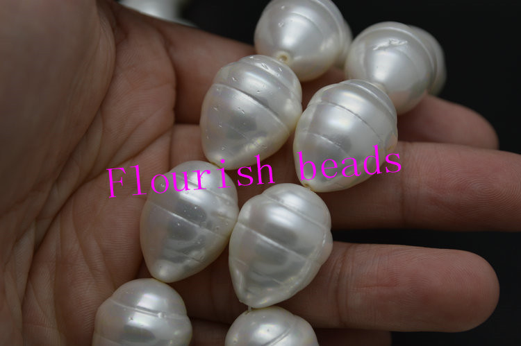 17*22MM Big Drop Shell Beads