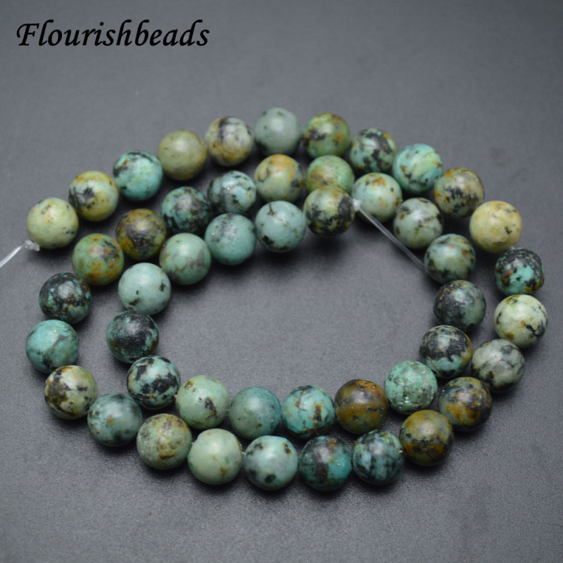 Natural African Turquise Stone Round Loose Beads
