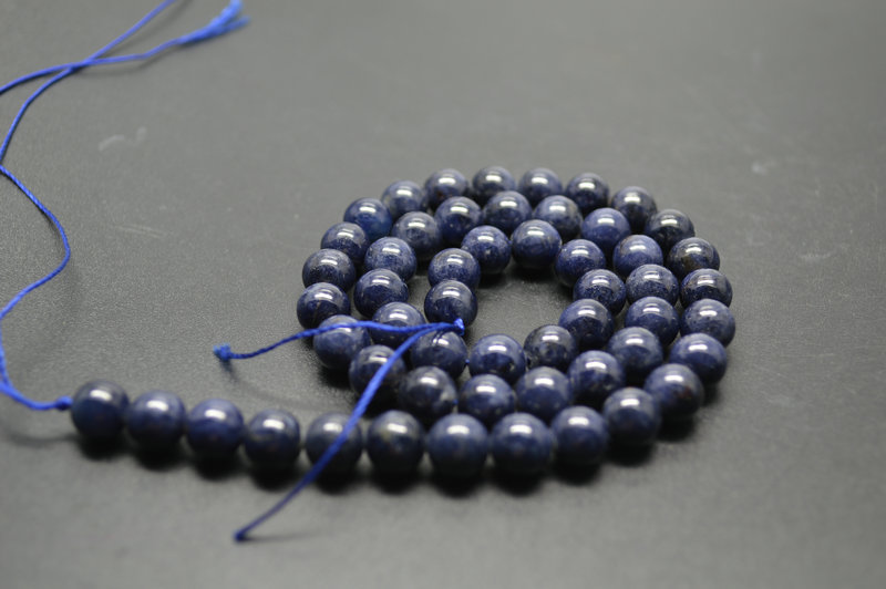 Natural Sapphire Stone Round Beads