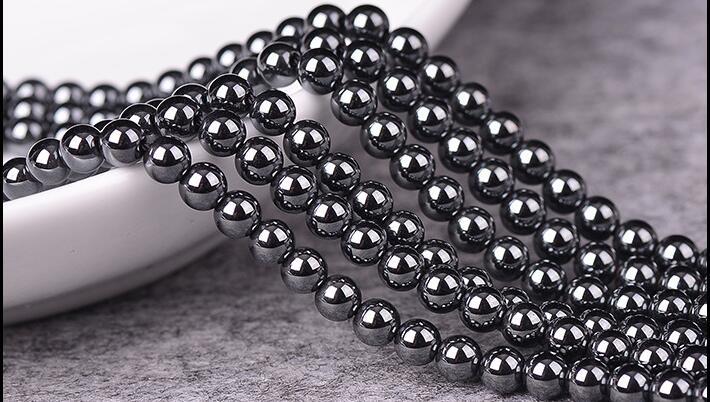 Grade A Quality Hematite Smooth Round Loose Beads