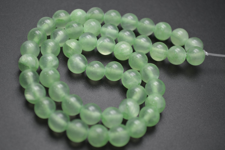 8mm 10mm 12mm Various Color Qing Jade Stone Round Loose Beads