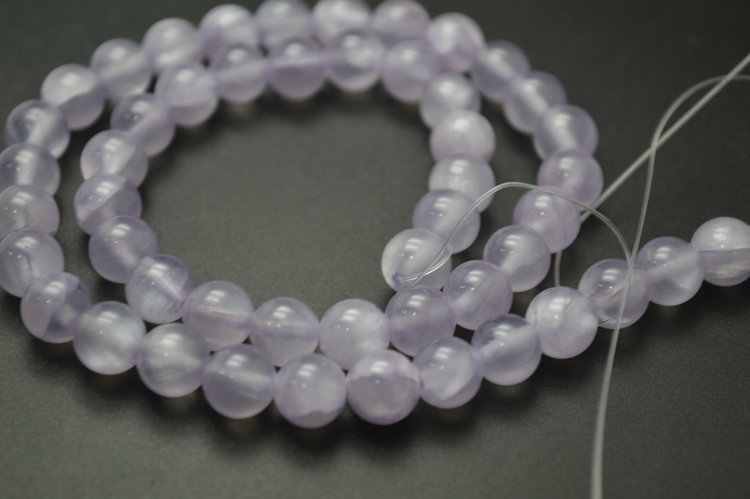 8mm 10mm 12mm Various Color Qing Jade Stone Round Loose Beads