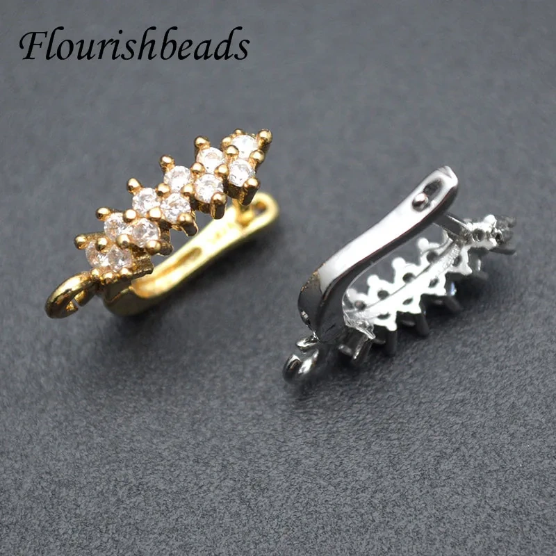 Handmade Earwire Accessories High Quality Anti Fading Gold Color Earring Hooks Clasps Jewelry Making 30pcs/lot