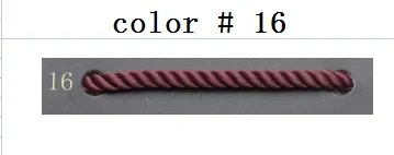 Hight Quality 32Cm Thickness Long Braided Cord Thread Slide Movable Necklaces Bracelet Chains Jewelry Making 50pc Per Lot