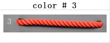 Wholesale 100pc 30 Colors Colorful  2.5mm Thickness Braided Cord Thread Slide Movable  Bracelet Chains Jewelry Making