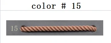 Hight Quality 32Cm Thickness Long Braided Cord Thread Slide Movable Necklaces Bracelet Chains Jewelry Making 50pc Per Lot