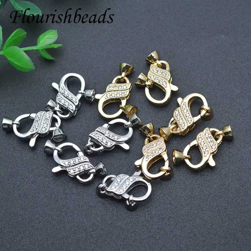 New Arrived Decorative Fastener Connector Closure  Clasps Accessories for Handmade Pearls Necklace Jewelry Making