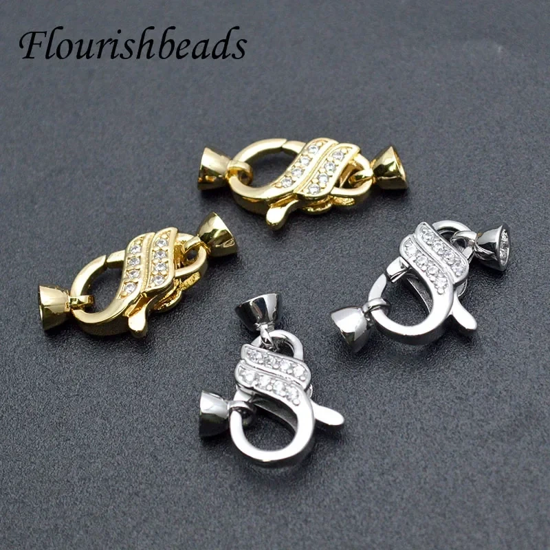 New Arrived Decorative Fastener Connector Closure  Clasps Accessories for Handmade Pearls Necklace Jewelry Making