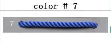 Hight Quality 32Cm Thickness Long Braided Cord Thread Slide Movable Necklaces Bracelet Chains Jewelry Making 50pc Per Lot