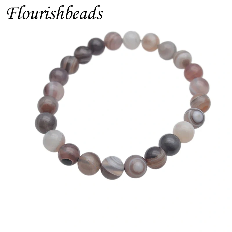 10pcs/lot Natural Persian Gulf Carnelian Stone Women Bracelets  Agates Round Bead Handmade Gift