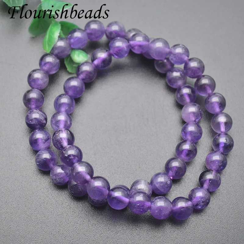 5pcs/lot Natural Amethyst Stone Bracelets for Women Crystal Gemstone Fine Jewelry Bracelet Gift