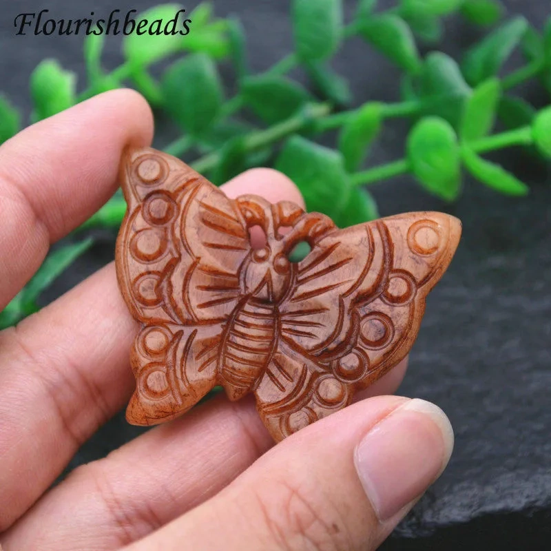 Various Shape Natural Antique Hsiuyen Jade Carved Antique Chinese Dragon Double Fish Chinese Knot  Lucky Wealth Pendant