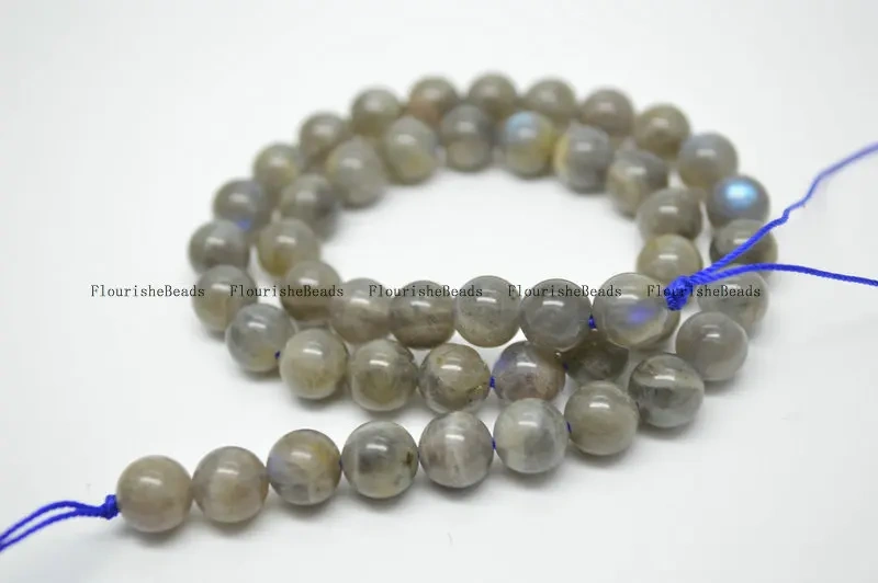 High Quality Shiny Natural Labradorite Stone Round Loose Beads fit Jewelry Making 4mm 6mm 8mm 10mm 12mm 14mm