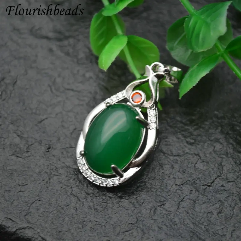 Water Drop Beads Pendant Natural Peridot Fine Jewelry Making Supplies for DIY Necklace Fashion Women Accessories Craft Stuff
