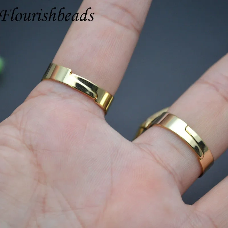 2pcs Good Quality Natural Labradorite Ring Healing Gemstone Open Finger Rings Men Women Fashion Jewelry