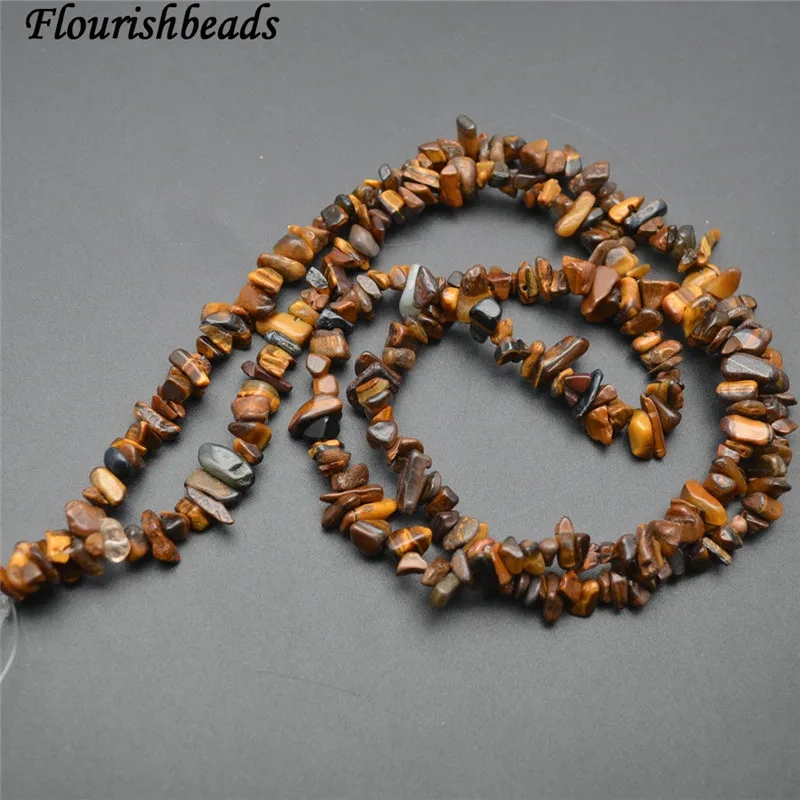 High Quality 5~8mm Natural Labradorite Irregular Shape Stone Chips Loose Beads 1 Strand