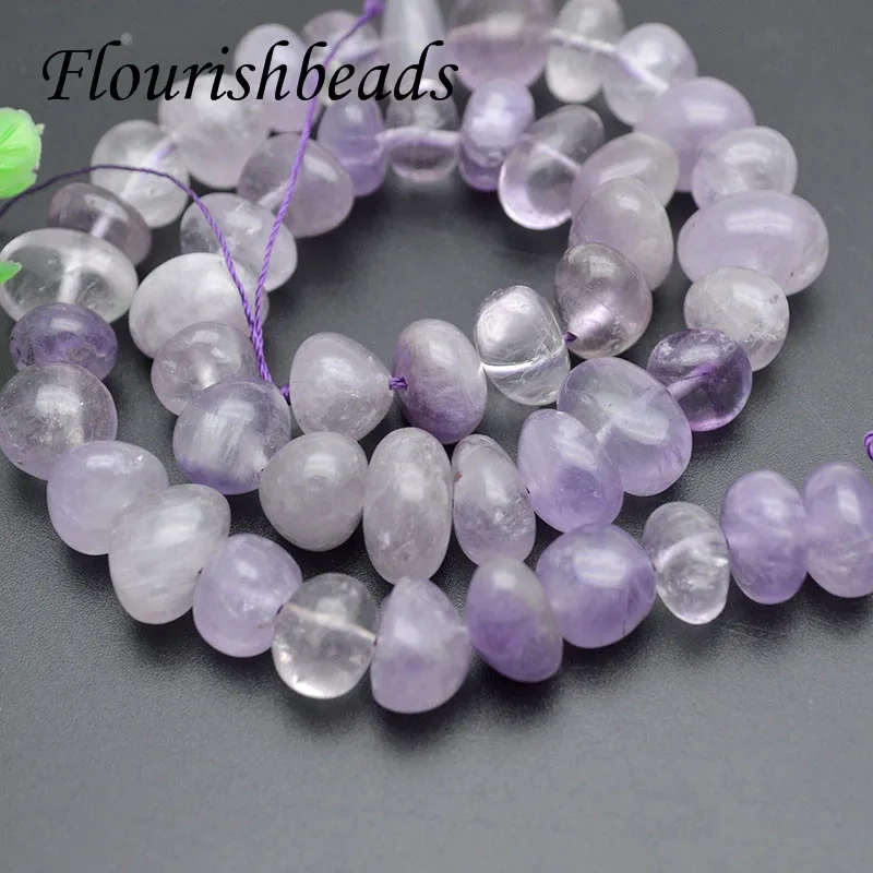 11style Natural Gemstone Beads 10~12mm Amazonite  Amethysts Citrine Nuggets Loose Beads  for Jewelry Making DIY Bracelets