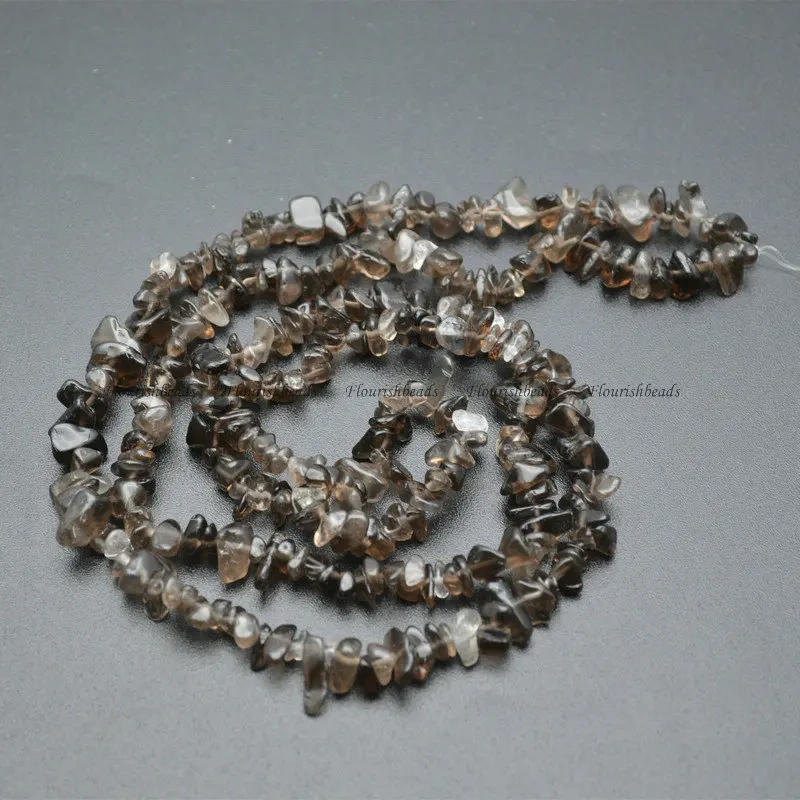 High Quality 5~8mm Natural Dark Amethyst Irregular Shape Stone Chips Loose Beads 1 Strand