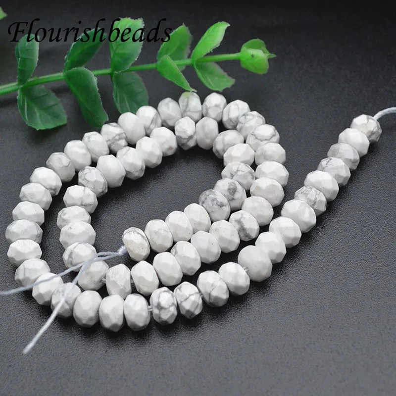 Wholesale 5X8mm Natural Faceted Tiger Eyed Lapis Green Aventurine Agates Beads for Jewelry Making Beadwork DIY Bracelet 5pcs/lot