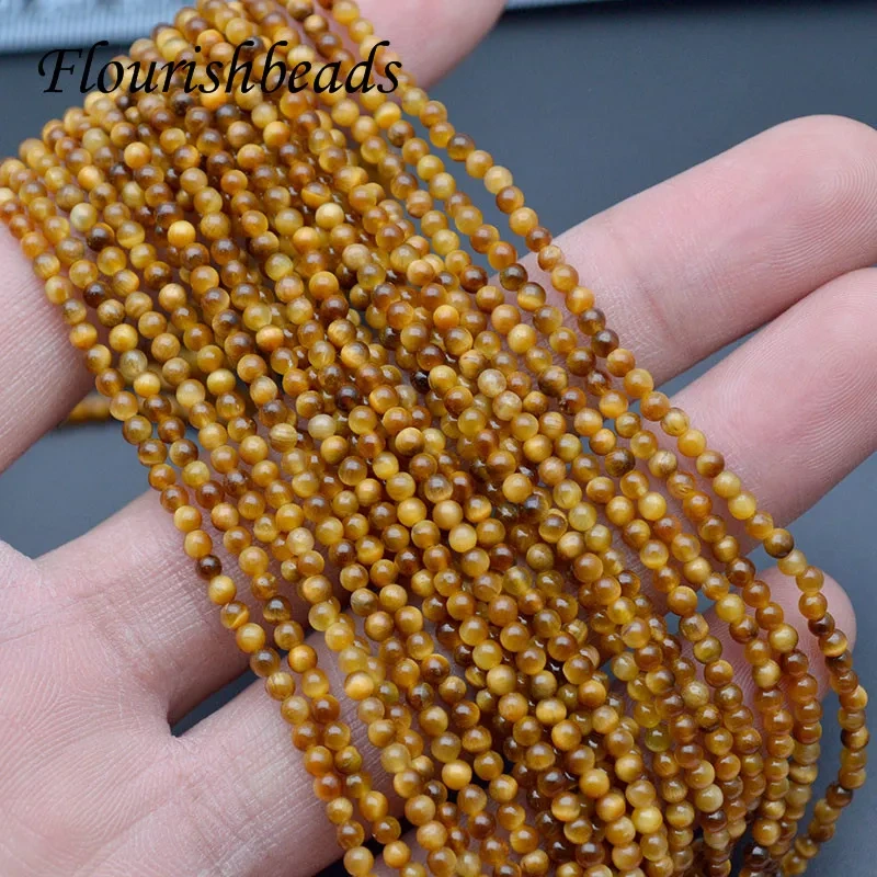 Wholesale 2mm Natural Round Stone Tiger Eye African Pine Apatite Amazonite Opal Loose Beads for Fine Jewelry Making 10 Strands