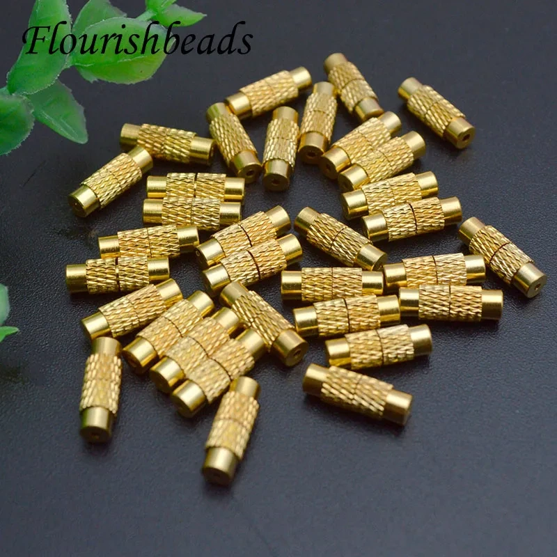 Wholesale 200pcs Jewelry Findings Accessories Gold Plated Magnet Clasp Bracelet Necklace Leather Cord Clasp for Diy Jewelry