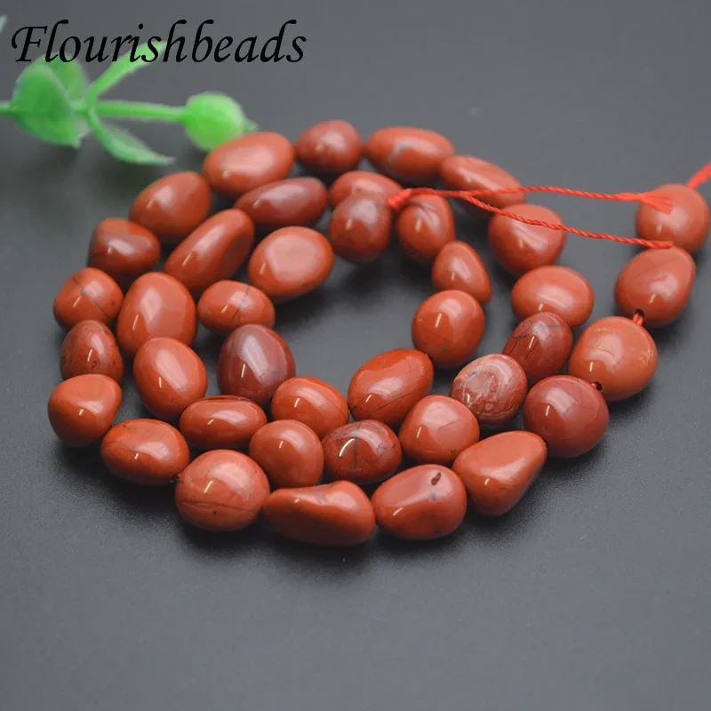 Good Quality Natural Chrysocolla Red Jasper Tourmaline Amethyst Crystal Pebble Nugget Shape Loose Beads for Jewelry Making