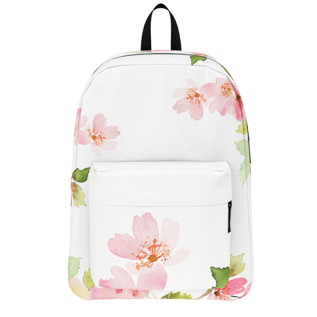 S82002 Floral  Printing Backpack