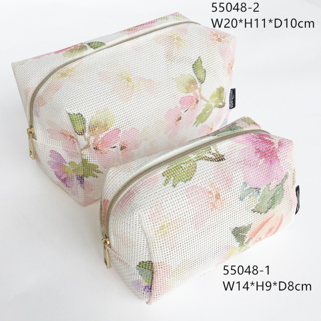 55048-1 Mesh Pouch Floral