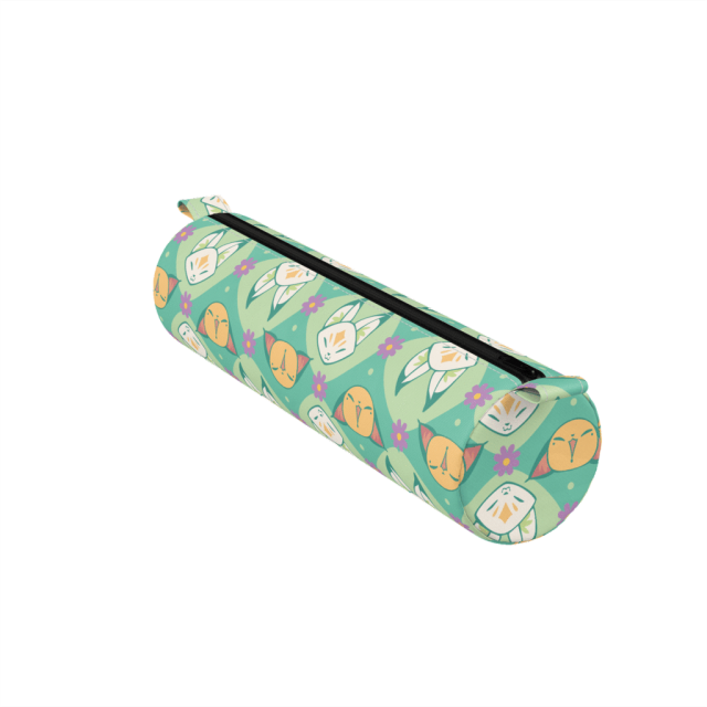 S62001 Green Fox Pencil Bag