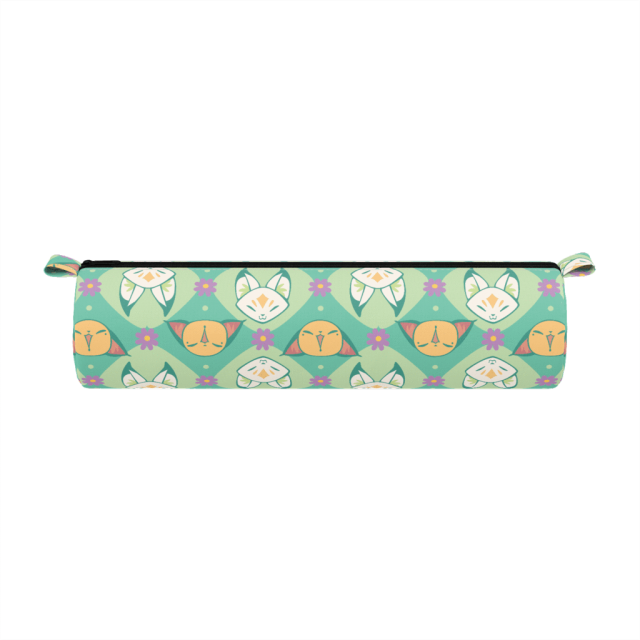 S62001 Green Fox Pencil Bag