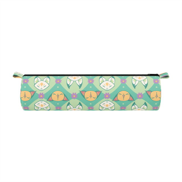 S62001 Green Fox Pencil Bag