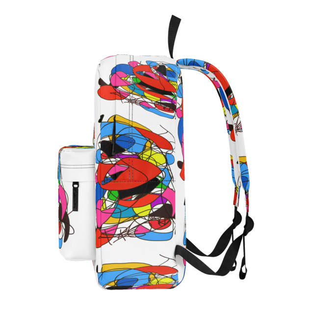 S82001 Abstract Art Colorful Regiaart Backpack