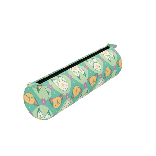 S62001 Green Fox Pencil Bag