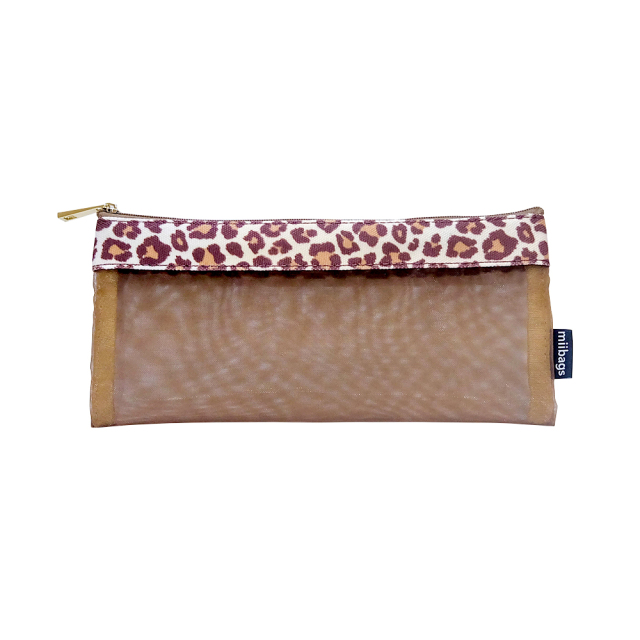 55062-LPD Leopard Print Pencil Case