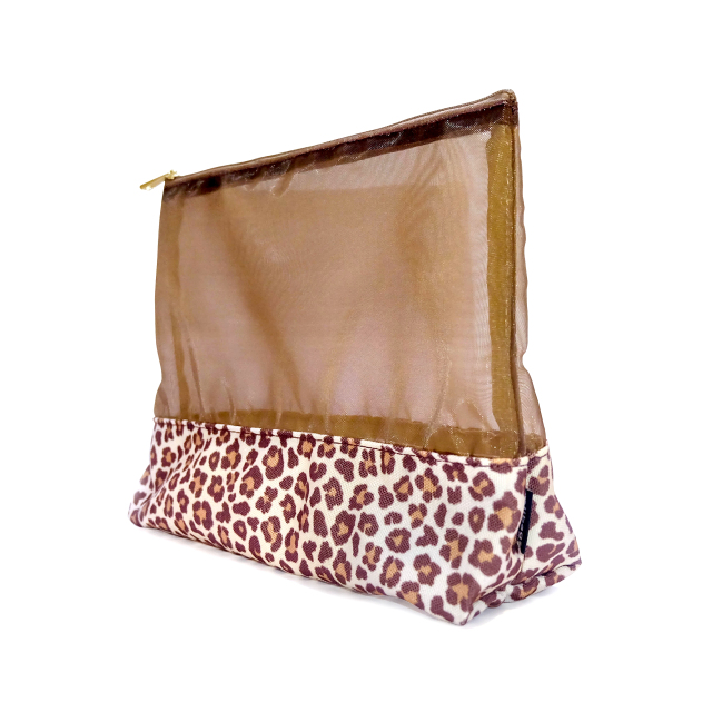 55063-LPD Leopard Print Pouch