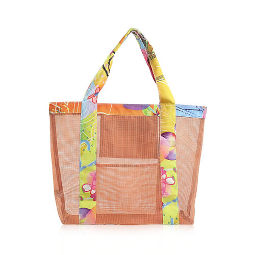 95008-OR Transparent Mesh Tote Bag