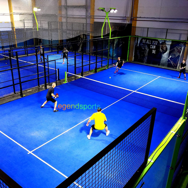 10*20m Portable Padel Court Price Safety Outdoor Indoor Paddle Tennis Court For Sale