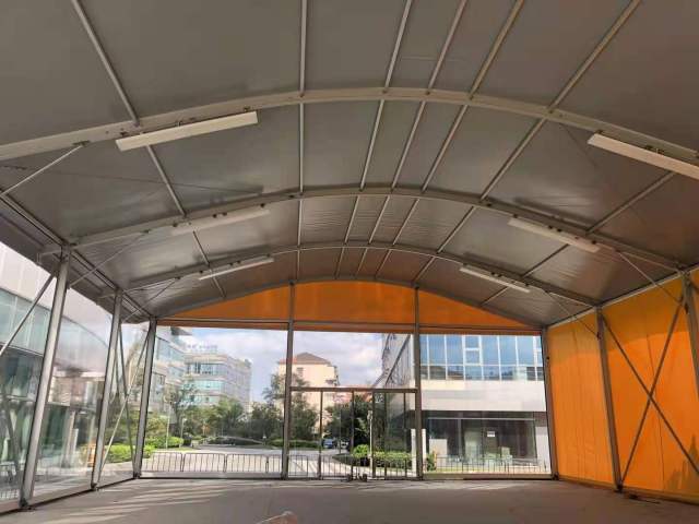 Professional High Quality Panoramic Padel Tennis Courts With Roof Tent