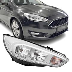 Alu Front Scheinwerfer Rechts für Ford Focus III MK3 Facelift Hauptscheinwerfer
