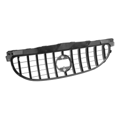 Kühlergrill Chrome Schwarz GT Panamericana passend für Smart Forfour W453 Schr?gheck