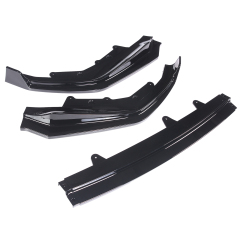 Spoilerlippe Frontlippe GLANZ SCHWARZ für BMW 3er G20 G21