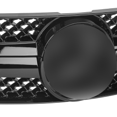Kühlergrill glanz Schwarz AMG Look passend für Mercedes SL R129