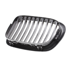 Nieren Grill glanz Schwarz Einzelsteg passend für BMW 5er E39