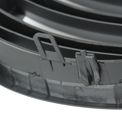 Nieren Grill matt Schwarz Einzelsteg passend für BMW X5 E70 E71