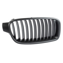 Nieren Grill matt Schwarz 11-teilig passend für BMW 3er F30 F31