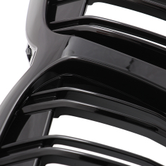 Nieren Grill glanz Schwarz Doppelsteg passend für BMW 1er F40