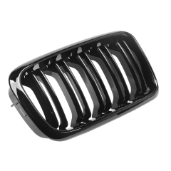 Nieren Grill glanz Schwarz Doppelsteg passend für BMW 7er E38